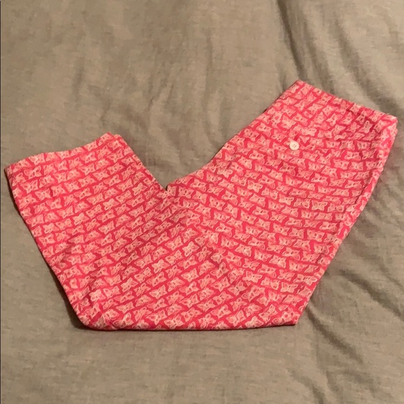 Lilly Pulitzer Butterfly Capri Pants - Picture 1 of 7